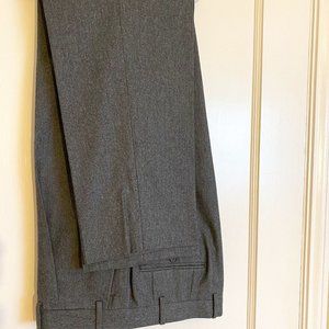 Canali 100% Wool Suit Pants - Charcoal color- 32/32